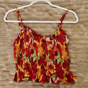 Floral Crop Top